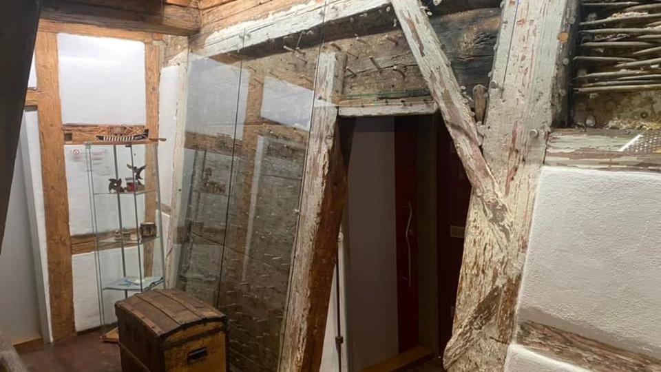 فندق Schiefes Haus أولم المظهر الخارجي الصورة